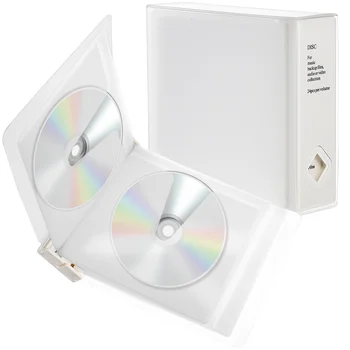 Torbica za skladištenje diskova i cd-a, prijenosni knjižica, torbica za pohranu cd-a, DVD-organizator za dom, hostel, ured