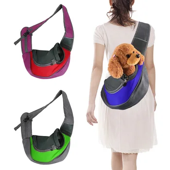 Pribor za pse za putovanja na otvorenom, torba-тоут, ruksak za kućne ljubimce, Nadvoji Оксфордская torba-sling, nošenje i torbe za pse
