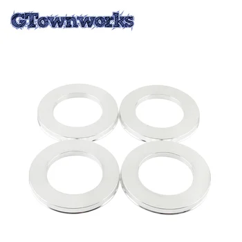 GTownworks 4 kom. Centrirajuće prsten glavčine 108 mm (4,25 cm) (+-1 mm)/navedeno 67, 1 mm (2,64 inča) (+-1 mm) Odstojnik rupe središnji prsten kotača Od aluminijske legure