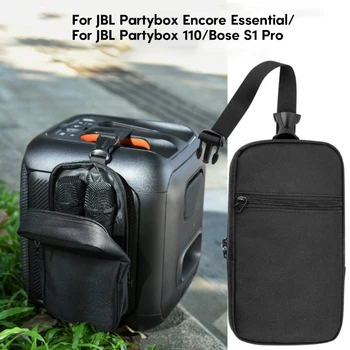 Radiouredaj torba za pohranu mikrofona za Partybox, torbica za mikrofon Essential Speaker s unutarnje gumicu za sigurno držanje, torbica za novi shuttle