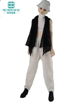 Pogodan za lutke veličine 68-75 cm 1/3, igračke DK BJD, lutka sa шаровидными šarkama, pulover s visokim strukom, traperice, poklon za djevojke