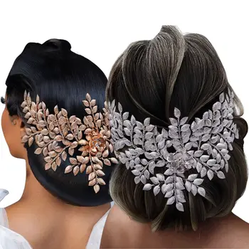 HP510 Elegantan moderan vjenčanja tijara Prekrasna Vjenčanje Crown Pribor za kosu Ženski šešir Natječaj ukrasa za glavu visa