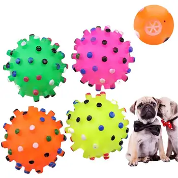 Kompaktni igračka lopta za pse, lopta za čišćenje zuba, декомпрессионный cijele lopta za trening štenadi za pse.