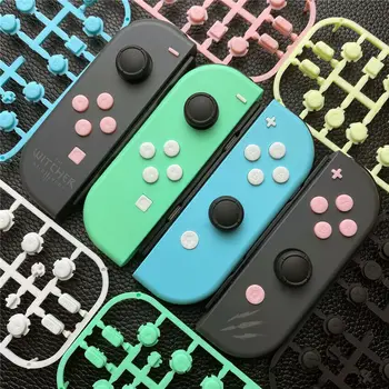 1 komplet zamjenjive maske za gumba DIY za Nintendo Switch Joy-ConStick