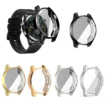 za pametne sati Huawei Watch GT2 46 mm, Oštrica otporna na habanje zaštitna tela za ultra-tanki clamshell to zaštitna folija za ekran Izravna isporuka