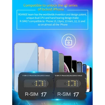 Naljepnica za otključavanje kartice velikog kapaciteta R-SIM17 za 13PRO, 13, 13Mini, 12, 11, Xs Max, XS XR, X, 8, 7