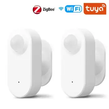 Tuya WIFI, Zigbee Smart PIR detektor pokreta Detektor pokreta ljudskog tijela Senzor alarm Smart Life Control App