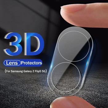 Zaštitno Staklo Kamere 1-3 kom. Za Samsung Galaxy Z Flip5 5G 3D Zakrivljena Torbica Za objektiv od Kaljenog Stakla Na Sumsung Samung Flip 5 ZFlip5