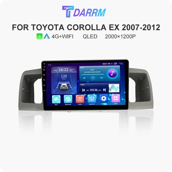 Uređaj Android 13 sredstva za Toyota Corolla E130 E120 2000 2001 2002 2003 2004 video Player GPS AI Voice CarPlay QLED