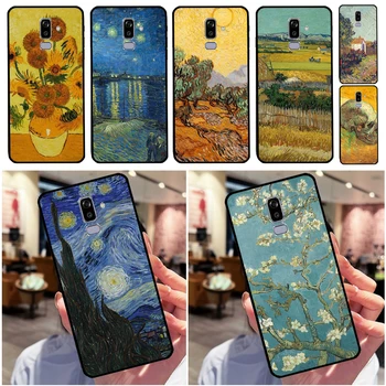 Ulje na platnu Van Gogh Za Samsung Galaxy J5 J3 J7 2017 J1 A3 A5 2016 J4 J6 Plus A6 A8 A7 A9 J8 J2 Core 2018 Torbica