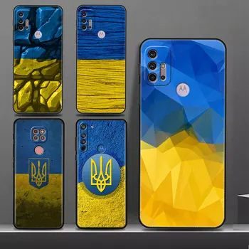 Zastava Ukrajine šok-dokaz Torbica Za Moto G9 Power G8 Edge Pro 20 G31 s g52 G22 30 Neo G200 5G G71 Crna Torbica Za Telefon