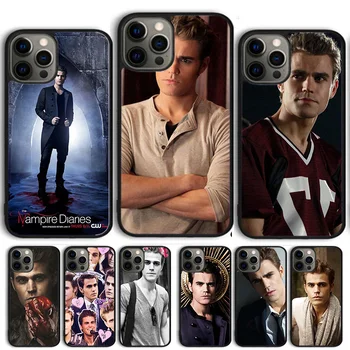 Vampire diaries Stefan Salvatore Torbica Za Telefon iPhone 15 14 11 13 Pro Max 12 mini 7 8 Plus X XS Max SE2020 XR Cover Coque