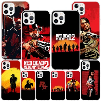 Red Dead Redemption 2 Original Torbica za Iphone 11 12 13 Mini 14 15 Pro Max X Xs Xr 7 Plus 8 + Apple 6S SE 2020 Jedinstveni Torbica Coque