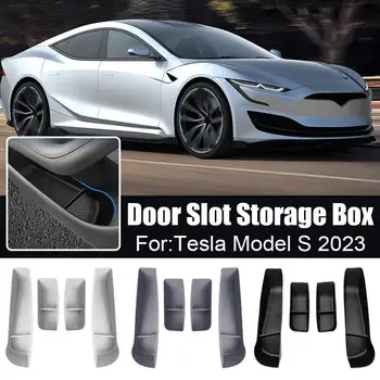 Bočni Pretinac Vrata Automobila Tesla Model X S 2023 2024 MLA Utor Za Vrata Protiv Neurednih Organizator Za Pohranu Auto Pribora Za Čišćenje