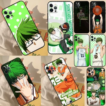 Kuroko No Basket Case Midorima Shintaro Za iPhone 11 12 13 14 15 Pro Max Torbica Za iPhone 13 12 Mini XR X XS 7 8 Plus SE 2020