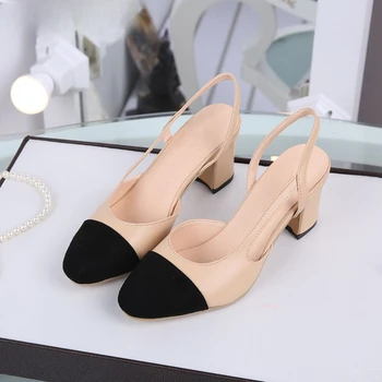 Topla rasprodaja 2020 godine Godišnja ženska obuća od manekenske cipele na prosjeku petu s trga nožni prst, sandale za Vjenčanje zabave, Svakodnevni ženske cipele