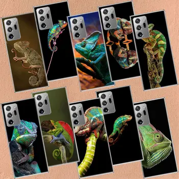 Smiješno Torbica-Kameleon s divljači Za Telefon Galaxy Note 20 Ultra 10 9 8 Samsung S10 Lite 2020 A9 A8 A7 A6 J8 J4 J6 Plus S6 Edge Cove