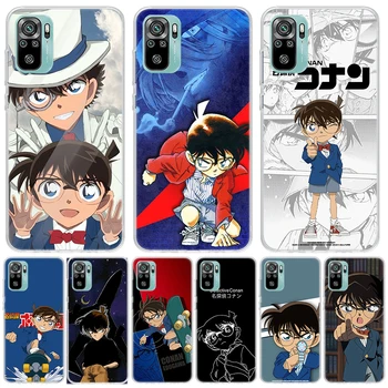 Anime Detektiv Conan Za Xiaomi Redmi Note 12 11S 11 10S 10 9S 9 8T 8 Pro Torbica Za telefon 11T 11E 9T 7 5 Plus Fundas Cover Coque