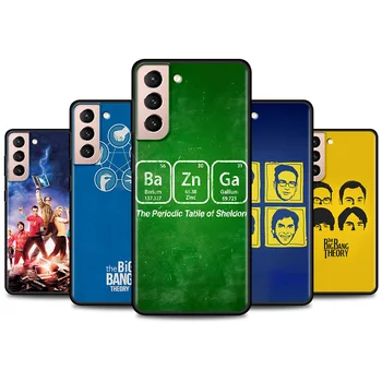 Crna Torbica Za Samsung Galaxy S20 S21 FE Ultra S10 S9 S8 Plus S10 Lite S7 Edge Silikonska TPU Case The Big Bang Theory Bazinga