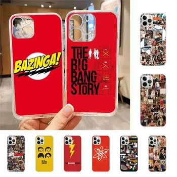 Torbica za telefon The Big Bang Theory za Iphone 7 8 Plus X Xs Xr 11 12 13 15 Mini Mobile Iphone 14 Pro Max Case