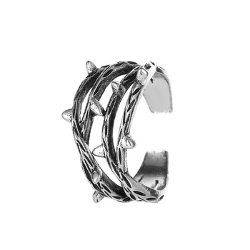 Винтажное prsten s prelaze grani za žene Modni Višeslojne prsten s podesivim otvaranjem u boho stilu Poklon za prijateljice Nakit 2023