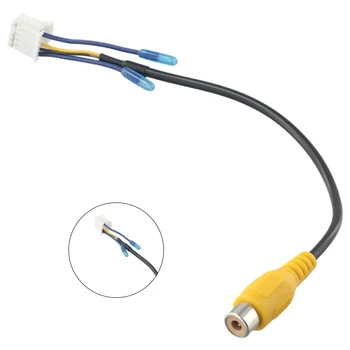 10-pinski Kabel adapter unazad RCA za kamere, kabel za unos video signala, Adapter za ožičenje, priključak za automobil kabel, stereo uređaj i radio