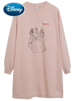 Majica Disney 100 Years of Wonder, kardigan s po cijeloj površini princeza Pepeljuga, Belle Aurora, ženske флисовые majice s dugim rukavima, jakna