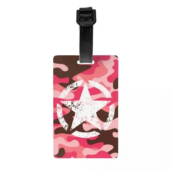 Vojno-taktičke prtljage oznake s vojne zvijezda za kofere, identifikacijske naljepnice za zaštitu od znatiželjnih očiju