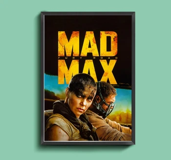 Mad Max: Road rage (2015) Klasični plakat filma na platnu, dekoracija zidova (bez okvira)