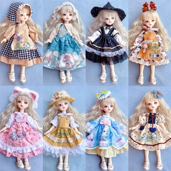 Debeli lutkarska odjeća 28-30 cm, kostim za djevojčice, lutka-igre odijevanja 