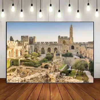 Pozadina Zapadnog Zida Jerusalima, Na Red Je Pozadina Za Rođendan Shana Tova Суккот Сукка Yom Kippur Purim Uskrs Fotografije Dekoracija
