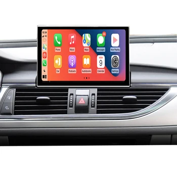 Bežični Auto zaslon Carplay Android 11 Zaslon osjetljiv na Dodir za Audi A6 C7 A7 2012-2018 Wifi 4G 8 Core 4G B 64GB GPS Navi Mediji