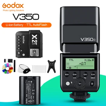 Godox V350C V350N V350S V350F V350O TTL HSS 1/8000 s Bljeskalica Speedlite za kamere s okidač X2T za Canon, Nikon, Sony, Fuji i Olympus