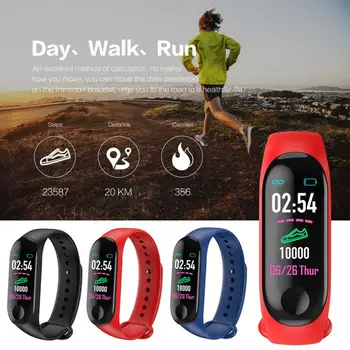 Smart-digitalni sat-narukvica za male žene s nadzorom brzine otkucaja srca шагомером za trčanje, color brojač, tracker za zdravlje i sport