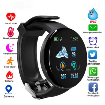 1,44-inčni Vodootporni Pametni narukvica Cijele Fitness Tracker Pametni sat je Moderan Elektronski Sat Smartwatch