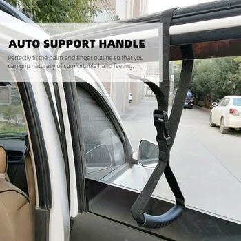 1 kom. potporni držač za auto premium klase, ručka sigurnosti za pomoć prilikom stajanje u automobilu (crna)