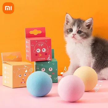 Xiaomi Youpin Smart Mačka Igračke Interaktivni Loptu Mačja Trava Edukativne Igračka Za Mačke Ljubimac Igra Blage Loptom Ljubimac Kreštav Za Mačke Kitty Kitty