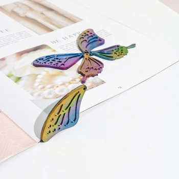 Silikonska forma za ovjes, glineni kalup za ključeve u obliku krila leptira s rupama