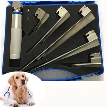 Se koriste u veterinarskoj medicini sredstva za anesteziju životinja i hitne pomoći, led izvor svjetla, интубационная lampa, ларингоскоп