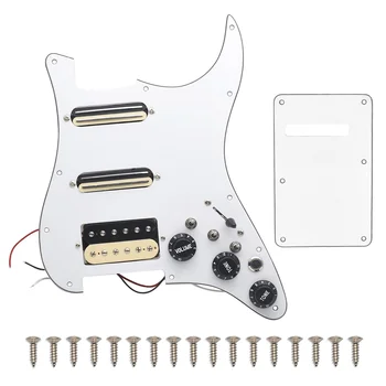 Navlaka za električnu gitaru s podjelom SSH-coil 2 Mini-Хамбакера + 1 Dvostruki + Prekidač tišine Pre Povezanog Hvat A