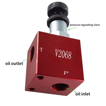 Hidraulički ručno podesivi ventil za smanjenje tlaka s navojem tonerom blok sigurnosnih ventila za auto lift pribor za podizanje strojeva
