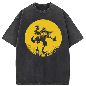 Najnoviji retro-t-shirt Skull Luna 2023, свитшоты s dugim rukavima, ljetna muška majica s po cijeloj površini, zabavna majica s uzorkom