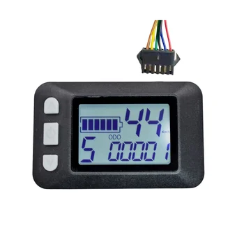 P9 LCD Kontrolna ploča LCD zaslon 24V 36V 48V 60V Električni Bicikl Brojilo za Električni Skuter LCD zaslon (SM Nožica 6PIN)