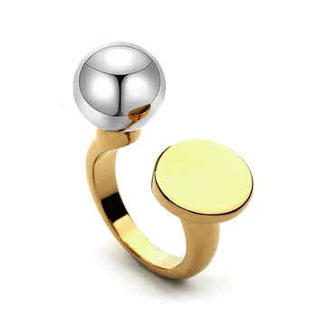 Modni prsten s шариковым prstenom i наколенником Midi-prsten za žene, vjenčano prstenje, nakit, torbe Anillos Mujer Aneis Feminino