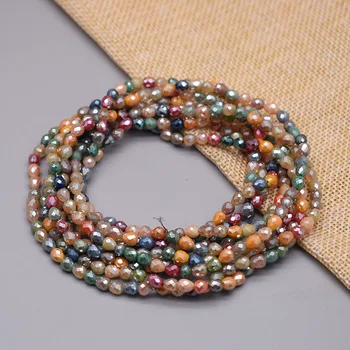Raznobojni kristalne perle od jagoda 4 mm, 95шт faceted kristalni staklenih perli, slobodan razuporne perle za izradu nakita DIY