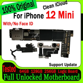 Besplatna dostava Čista matična ploča iCloud za iphone 12 MINI Matična ploča Puna Uunlock za iphone 12 mini podršku za Nadogradnju logičke ploče