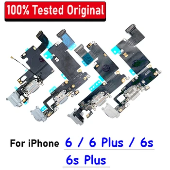 100% Muški Original Za iPhone 6/6 Plus/6S/6S Plus USB Priključak Za Punjenje Priključna stanica Punjač Priključak Naknade Fleksibilan Kabel